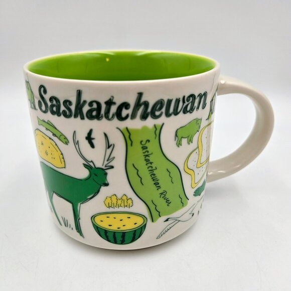 Starbucks Saskatchewan Canada Been There Series Mug Cup Coffee 2018 Read - Picture 4 of 11